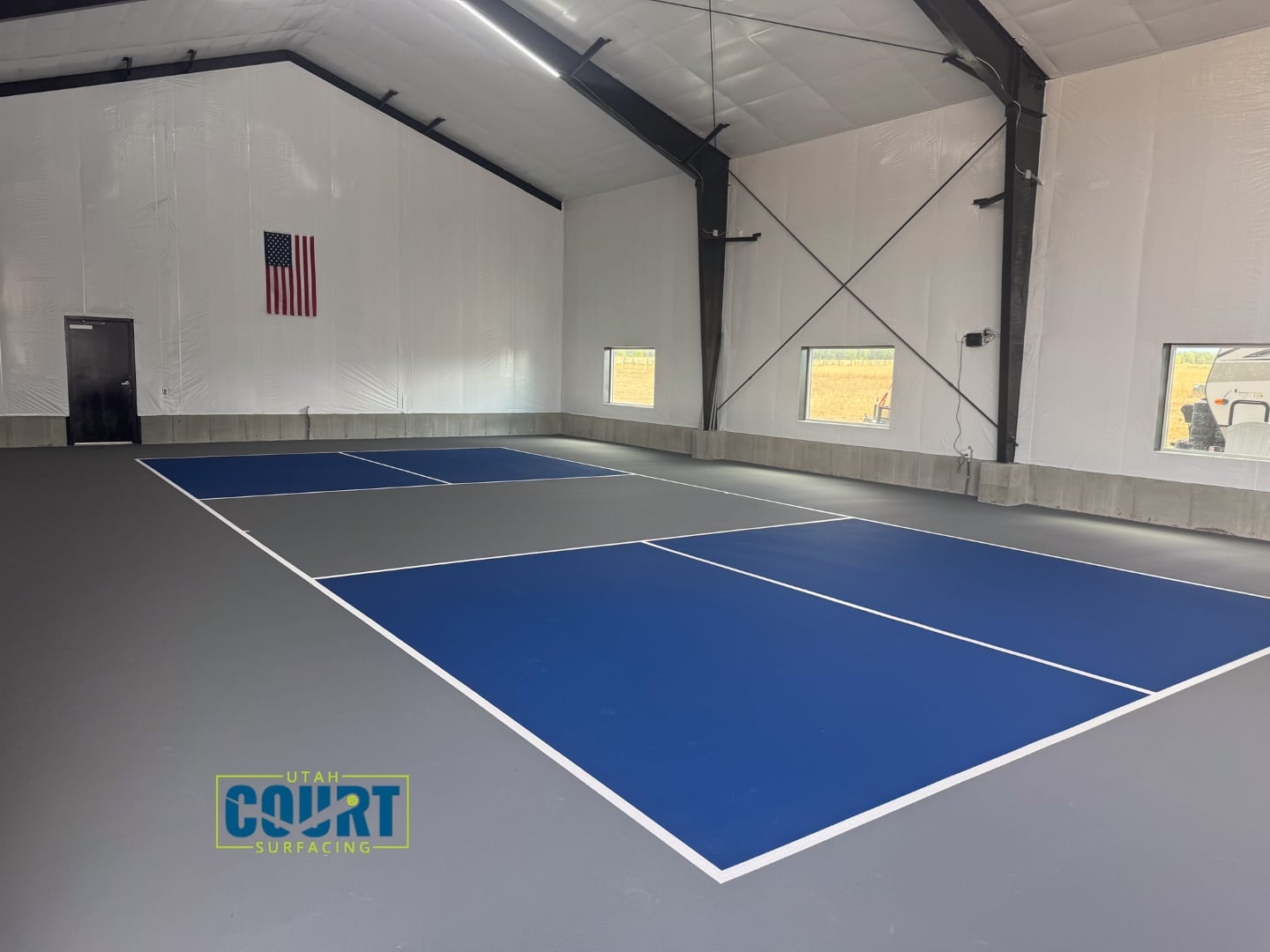 Indoor Pickleball Court Surfacing in Driggs, ID