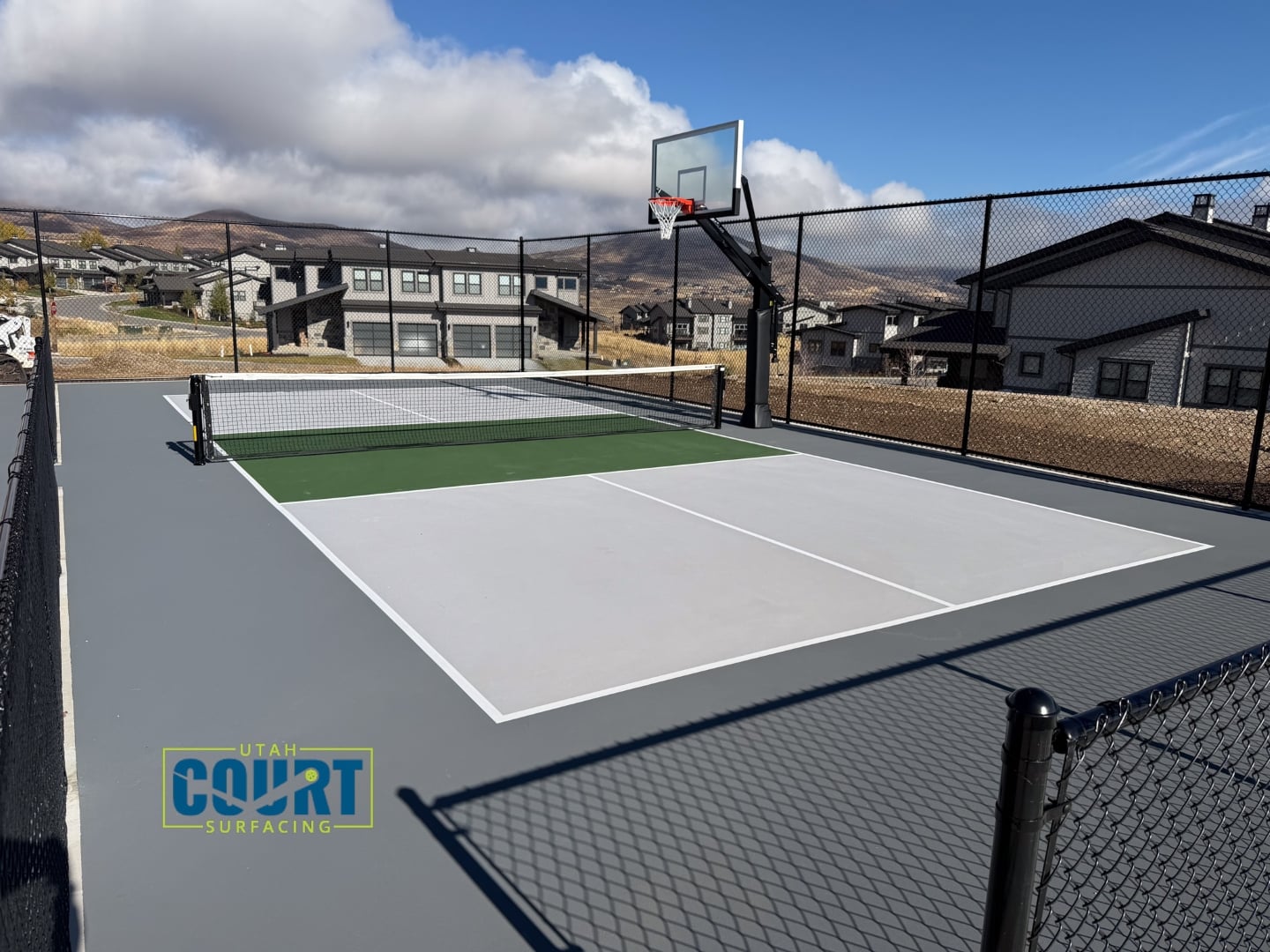 Pickleball Court Surfacing in Jordanelle, UT
