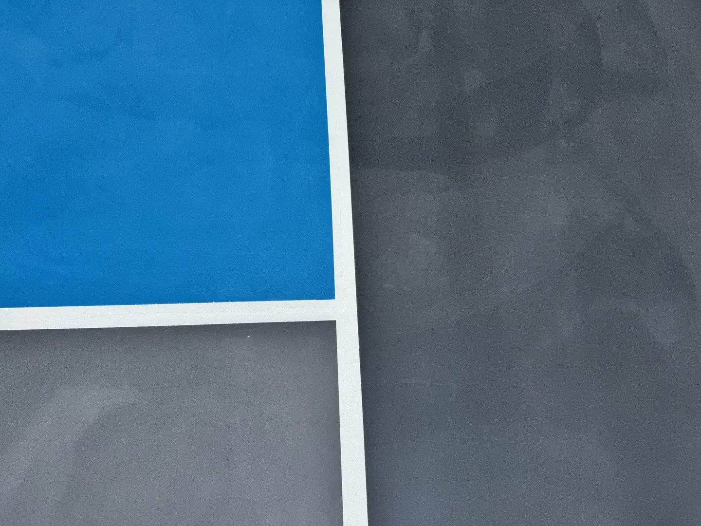 Abstract blue and grey court lines